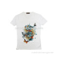 Man cotton spandex short sleeve fitted the boday t-shirt from china manufactory